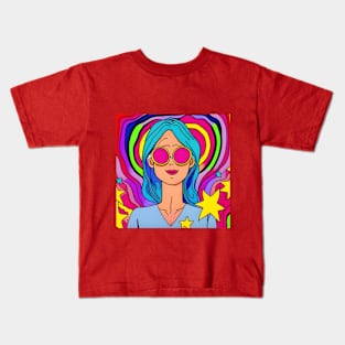 Psychedelic Feminism 2 Kids T-Shirt